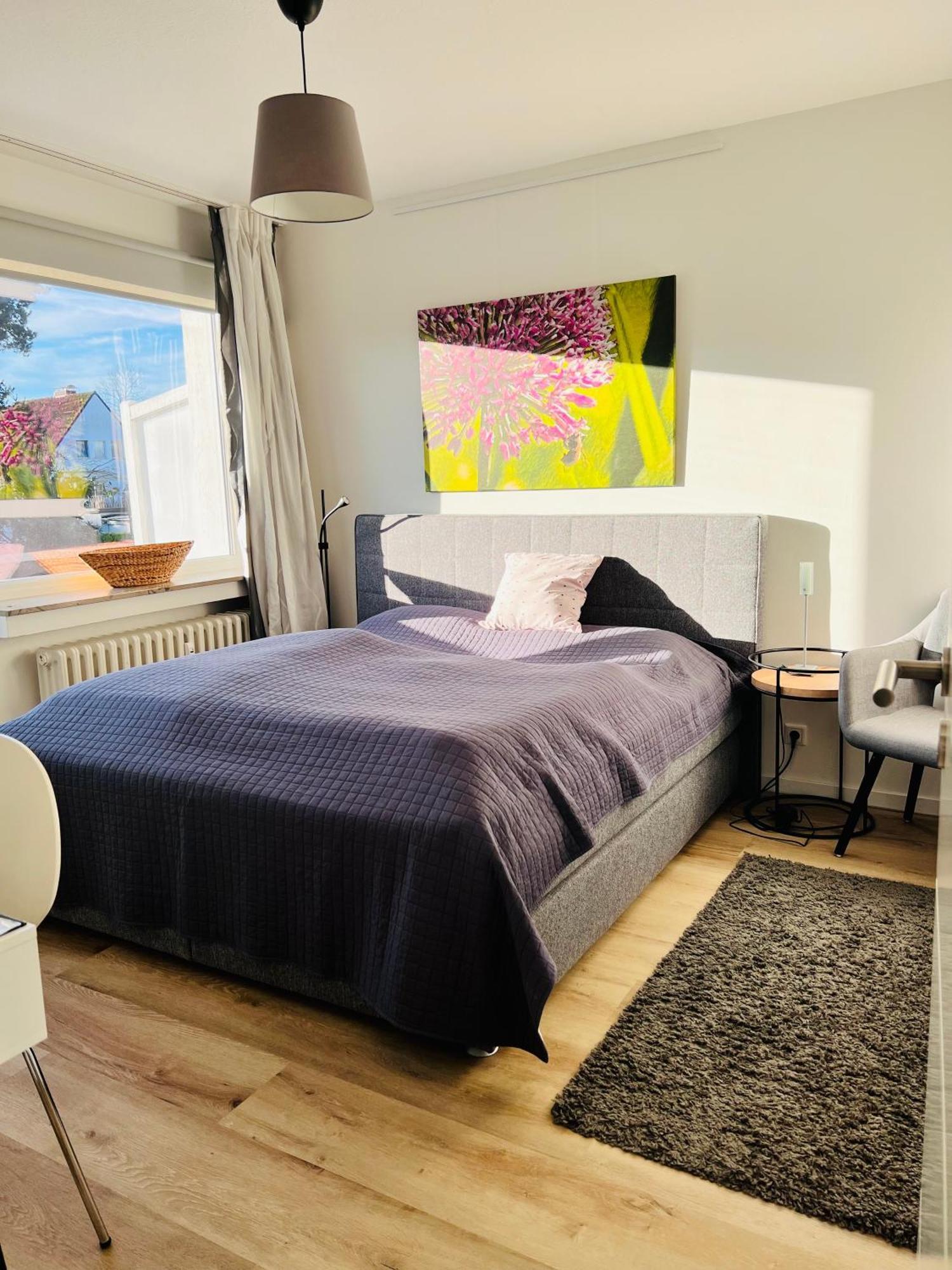 Neues, Ruhiges Apartment Nordic In Duesseldorf-Nord Luaran gambar