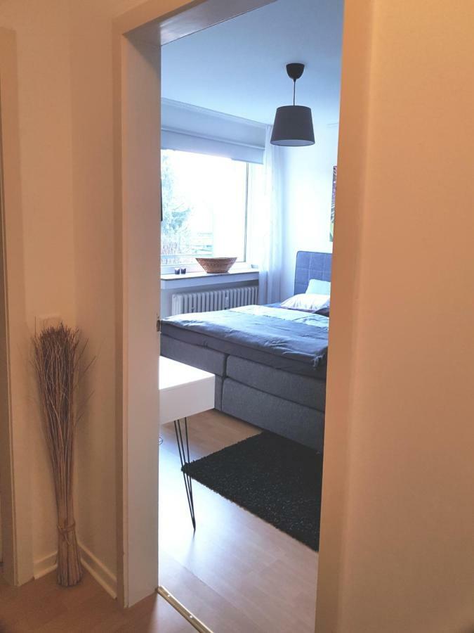 Neues, Ruhiges Apartment Nordic In Duesseldorf-Nord Luaran gambar